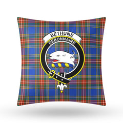 Bethune Ancient Tartan Crest Pillow Cover