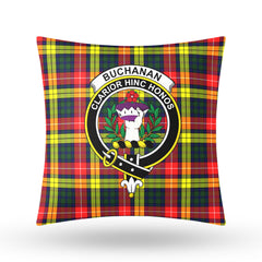 Buchanan Modern Tartan Crest Pillow Cover