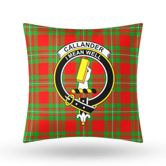 Callander Tartan Crest Pillow Cover