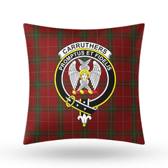 Carruthers Tartan Crest Pillow Cover