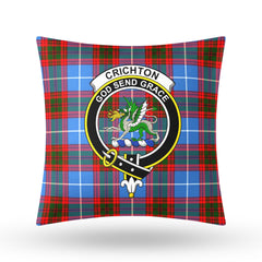 Crichton Tartan Crest Pillow Cover