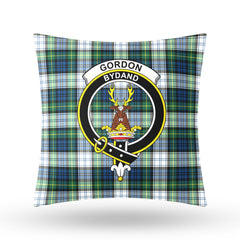 Gordon Dress Ancient Tartan Crest Pillow Cover