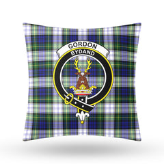 Gordon Dress Modern Tartan Crest Pillow Cover