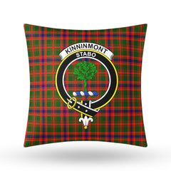 Kinninmont Tartan Crest Pillow Cover