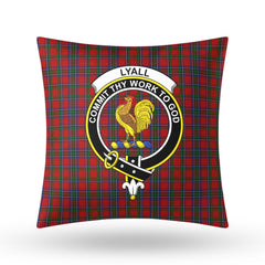 Lyall Tartan Crest Pillow Cover