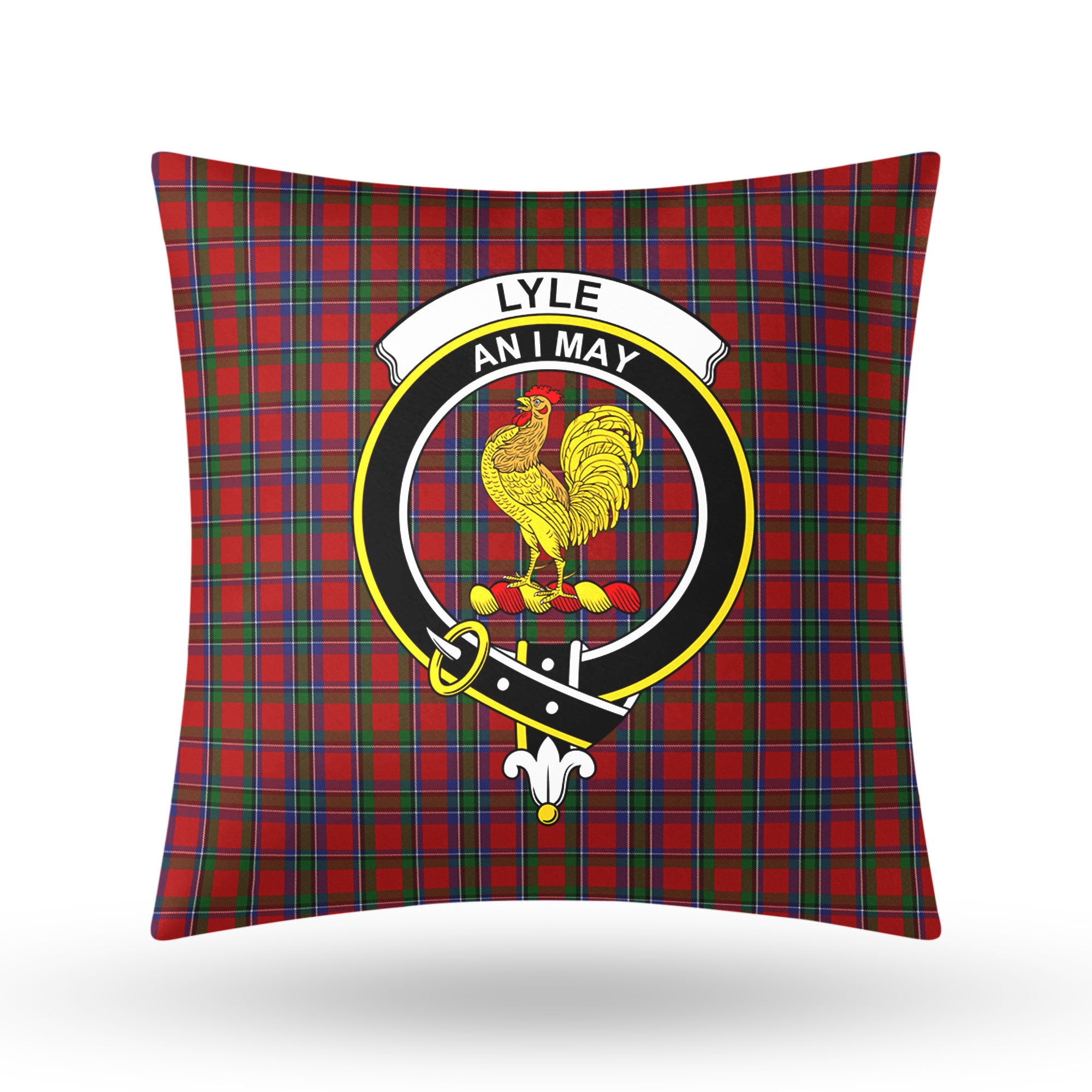 Lyle Tartan Crest Pillow Cover