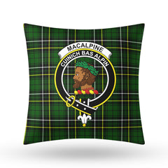 MacAlpine Modern Tartan Crest Pillow Cover