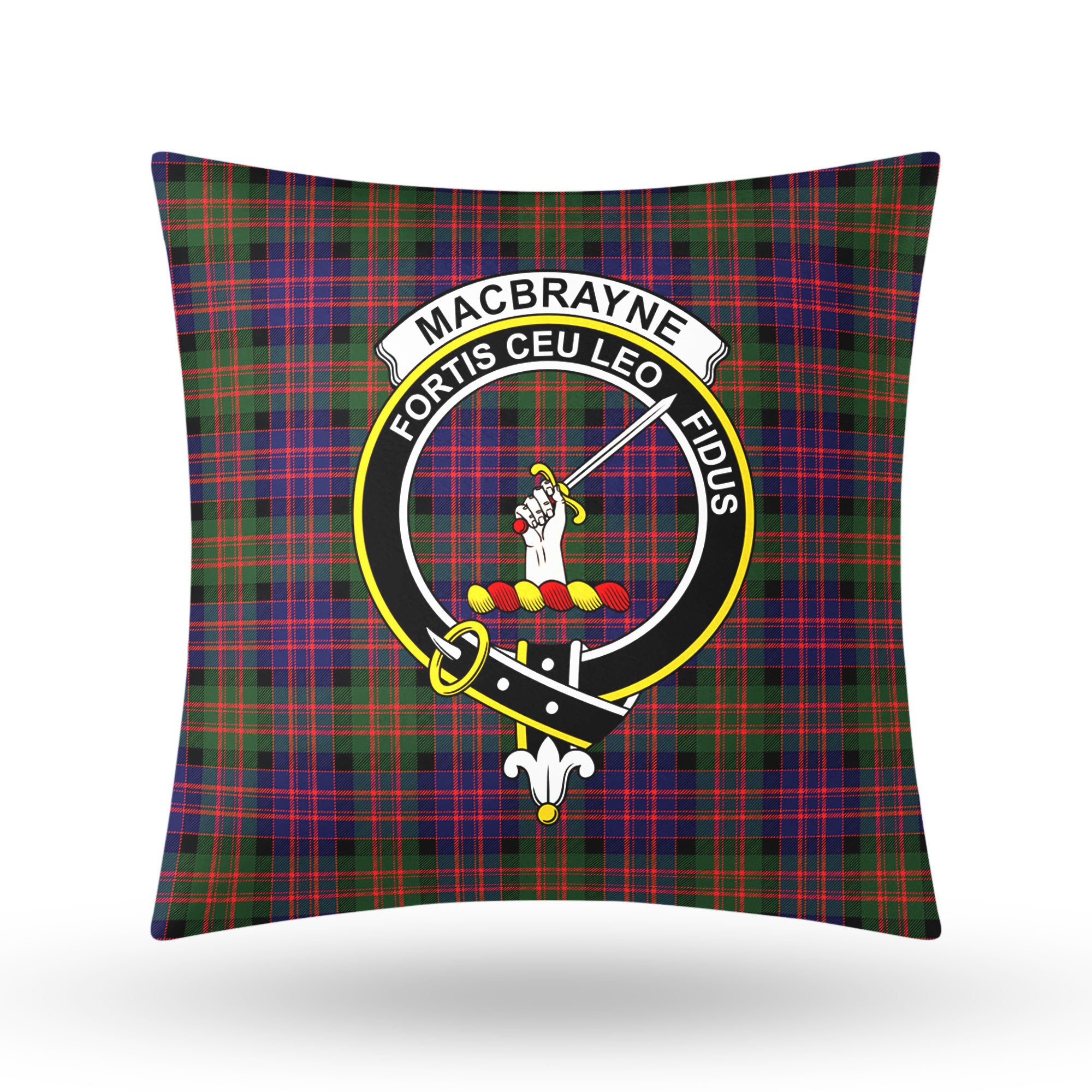 MacBrayne Tartan Crest Pillow Cover