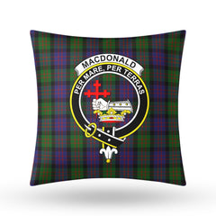 MacDonald Tartan Crest Pillow Cover