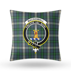 MacDowall Tartan Crest Pillow Cover