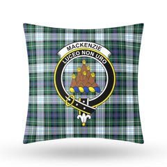 MacKenzie Dress Ancient Tartan Crest Pillow Cover