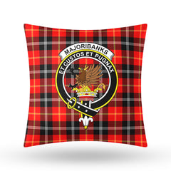 Majoribanks Tartan Crest Pillow Cover