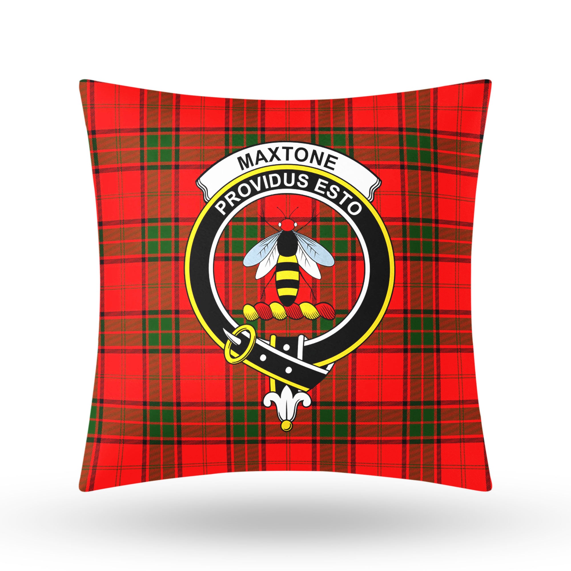 Maxtone Tartan Crest Pillow Cover