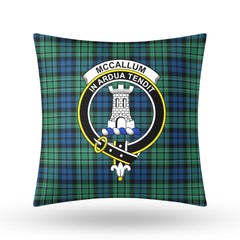 McCallum Ancient Tartan Crest Pillow Cover