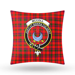 McColl Tartan Crest Pillow Cover