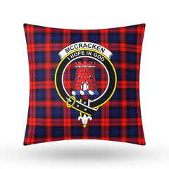 McCracken Tartan Crest Pillow Cover