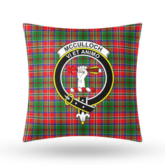 McCulloch Tartan Crest Pillow Cover