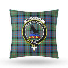 McDonnell of Glengarry Ancient Tartan Crest Pillow Cover