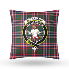 McFarlane Hunting Modern Tartan Crest Pillow Cover