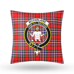 McFarlane Modern Tartan Crest Pillow Cover