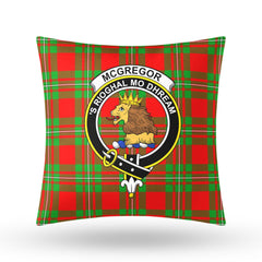 McGregor Modern Tartan Crest Pillow Cover