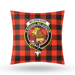 McGregor Rob Roy Ancient Tartan Crest Pillow Cover