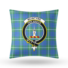 McIntyre Hunting Ancient Tartan Crest Pillow Cover