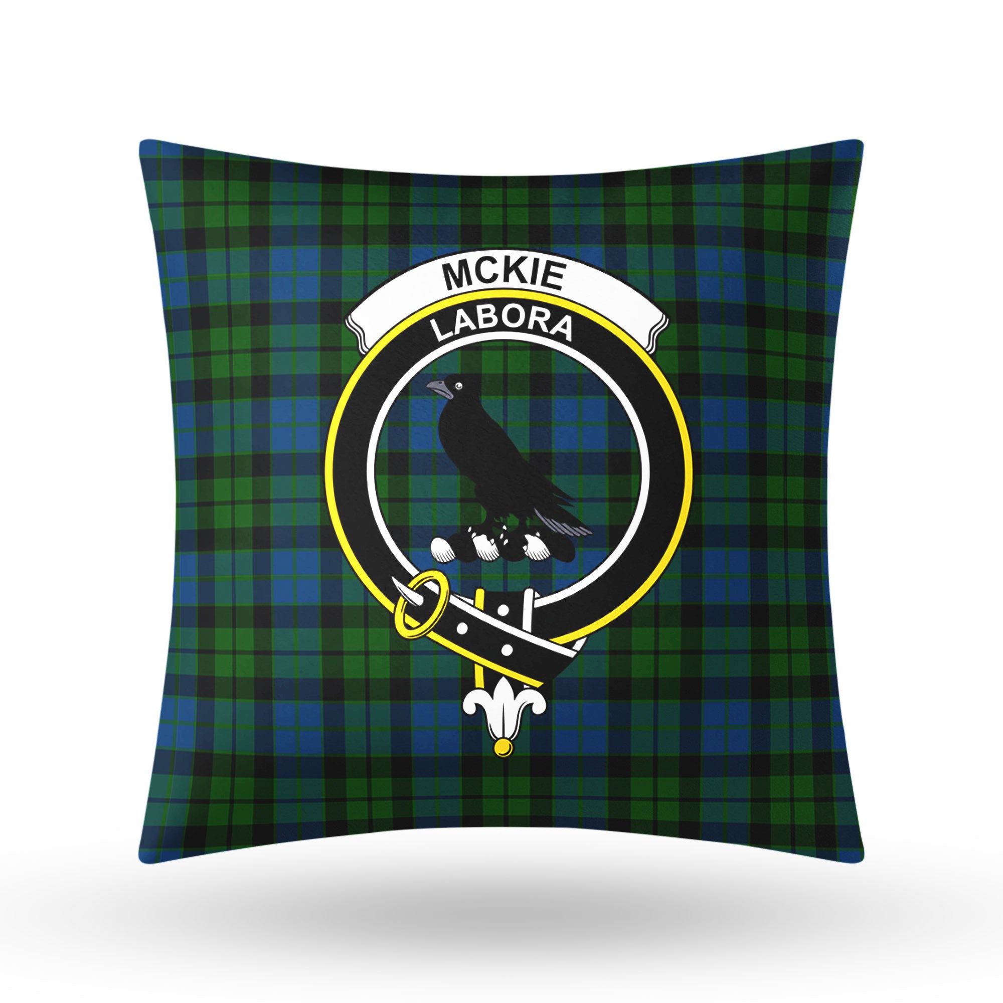 McKie Tartan Crest Pillow Cover