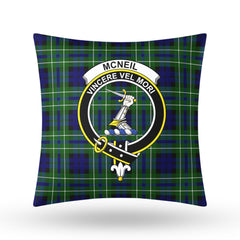 McNeil of Colonsay Modern Tartan Crest Pillow Cover