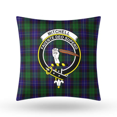 Mitchell Tartan Crest Pillow Cover