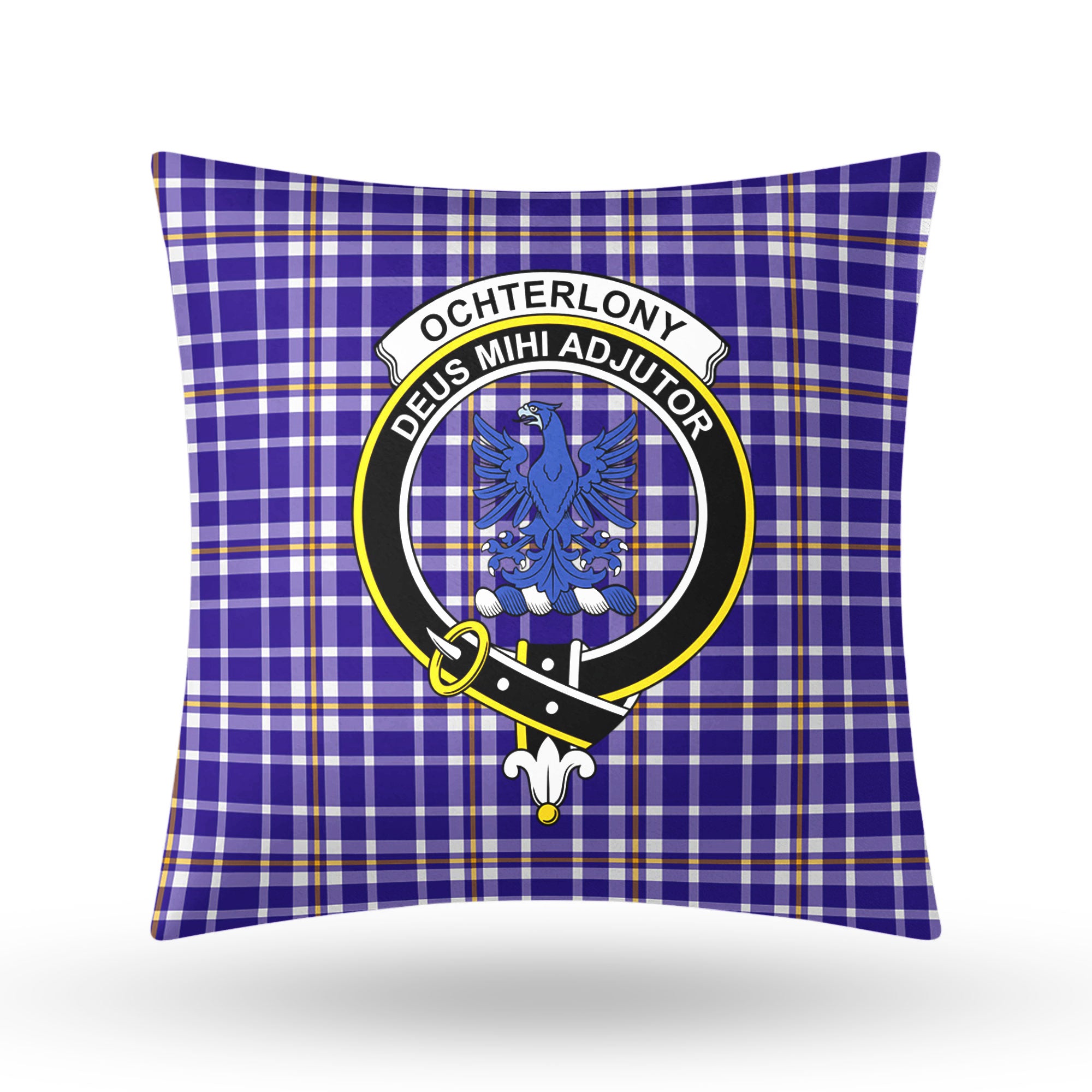 Ochterlony Tartan Crest Pillow Cover