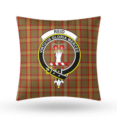 Reid Ancient Tartan Crest Pillow Cover