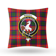 Riddell Tartan Crest Pillow Cover