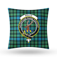 Rollo Ancient Tartan Crest Pillow Cover