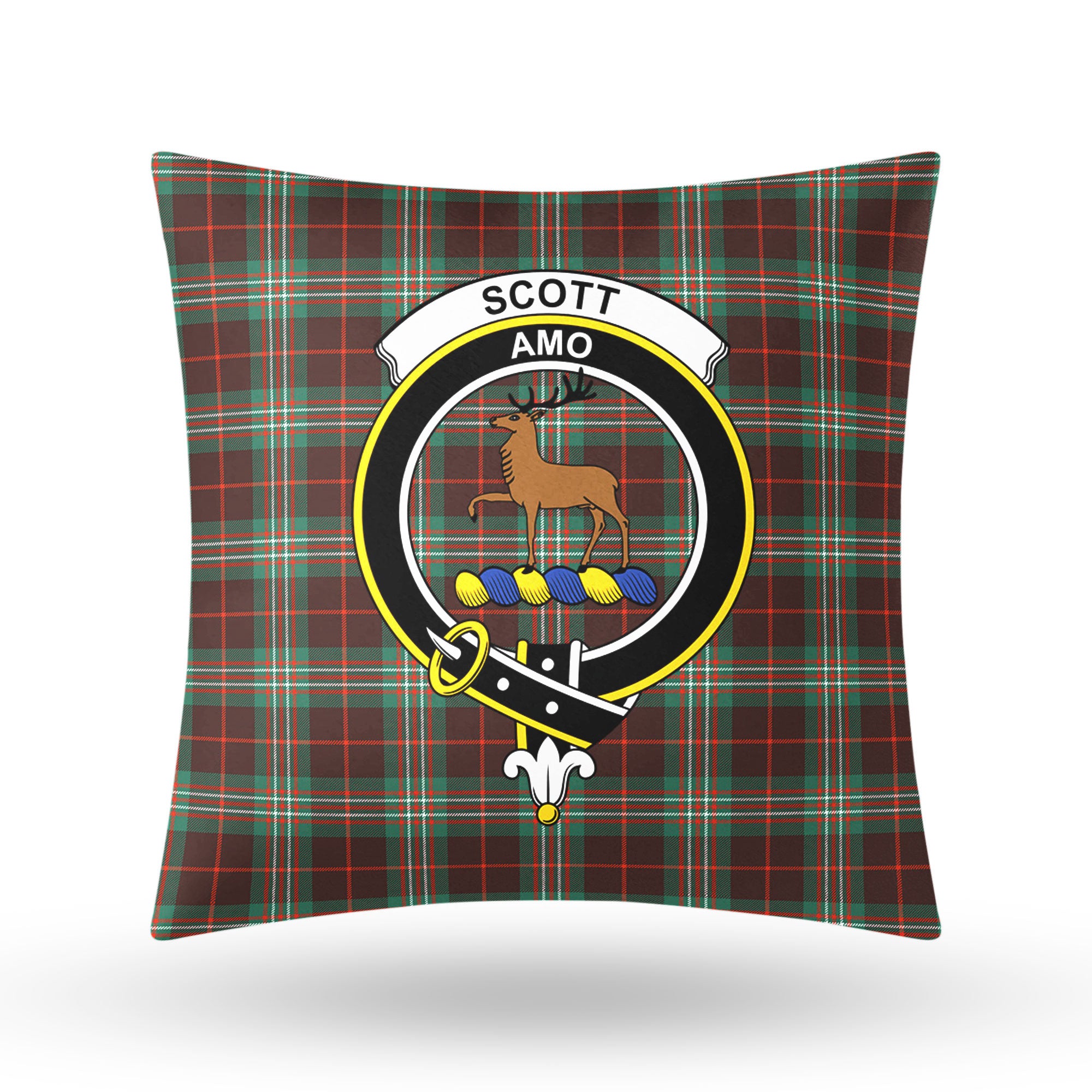 Scott Brown Ancient Tartan Crest Pillow Cover