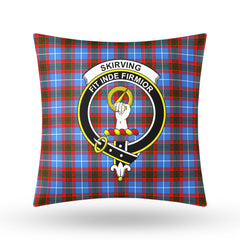 Skirving Tartan Crest Pillow Cover