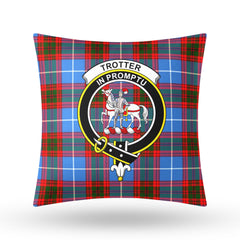 Trotter Tartan Crest Pillow Cover