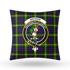 Watson Modern Tartan Crest Pillow Cover