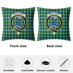 Arbuthnot Ancient Tartan Crest Pillow Cover