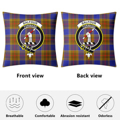 Balfour Modern Tartan Crest Pillow Cover