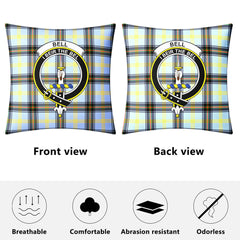 Bell of the Borders Tartan Crest Pillow Cover