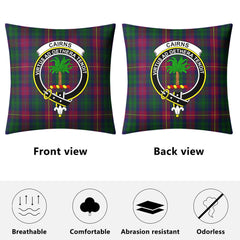 Cairns Tartan Crest Pillow Cover