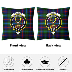 Calder Tartan Crest Pillow Cover