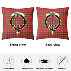 Dalziel Modern Tartan Crest Pillow Cover