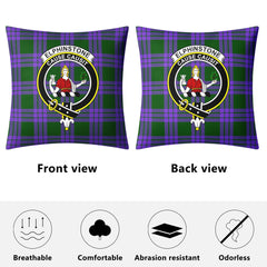 Elphinstone Tartan Crest Pillow Cover