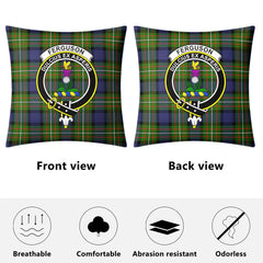 Ferguson Tartan Crest Pillow Cover