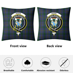 Hope Tartan Crest Pillow Cover