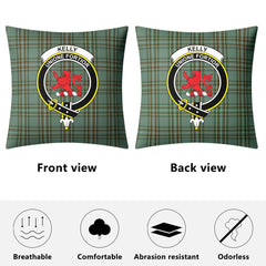 Kelly Dress Tartan Crest Pillow Cover