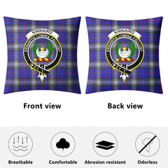 Kinnaird Tartan Crest Pillow Cover