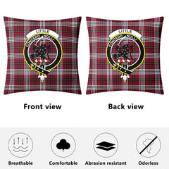 Little Tartan Crest Pillow Cover